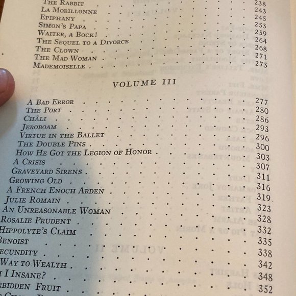 Antique Book-The Works of Guy De Maupassant Short Stories 1903 - Picture 7 of 9